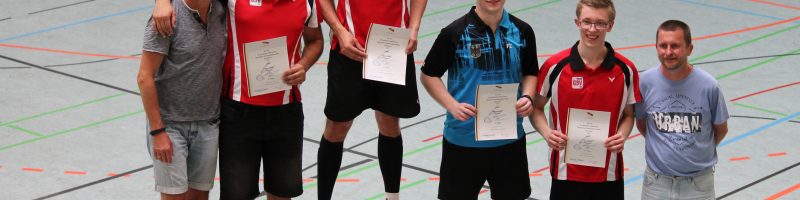 Deutsche Meisterschaften im Gehoerlosen-Badminton
