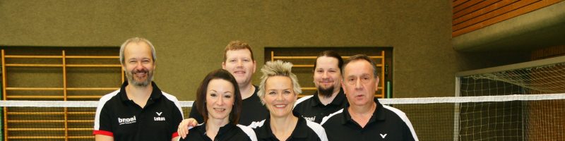 Sieg und Unentschieden im Badminton