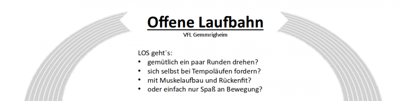 Offene Laufbahn