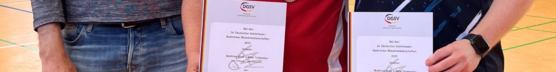 Deutsche Meisterschaften im Gehörlosen-Badminton