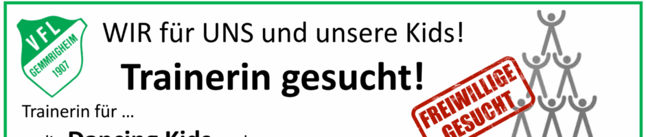 Trainer/in gesucht