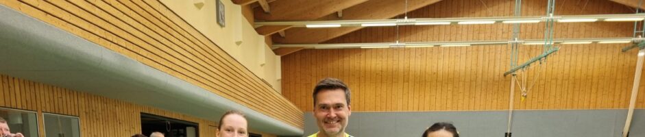 Juxturnier im Badminton