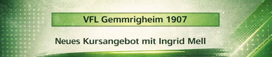 Step – Neues Kursangebot mit Ingrid Mell