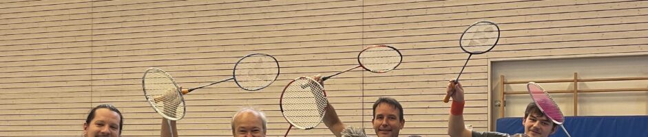 Doppelerfolg im Badminton